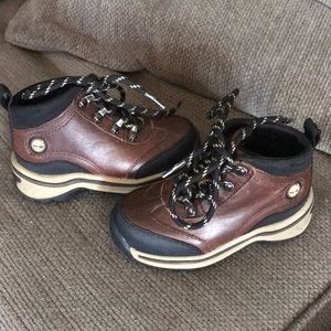 Timberland Brown Lace up Boots Toddler Size 6
